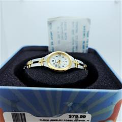 FOSSIL Lady's Wristwatch 110904 GOLD Stainless
